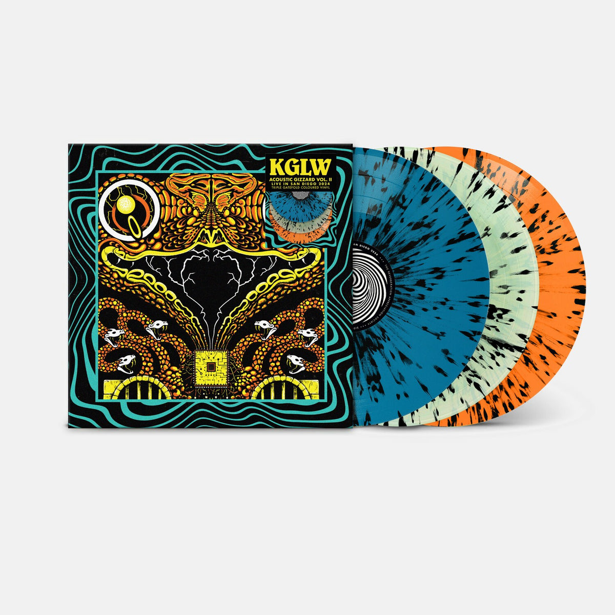 Acoustic Gizzard Vol. Ii - Live In San Diego '24 (Triple Gatefold/Splatter Vinyl/3LP)