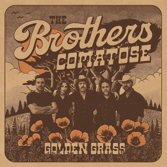Golden Grass (Splattered Orange & Blue LP Vinyl)