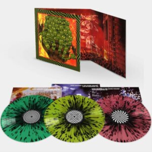 King Gizzard - Live In Houston '24 (3LP/Splatter Vinyl) & Ice, Death, Planets, Lungs, Mushrooms & Lava (2LP/Recycled Black Wax Vinyl)