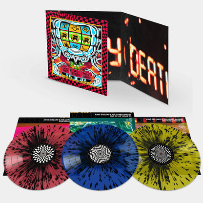 Rave Gizzard - Live In San Francisco '24 (3LP/Splatter Vinyl) & Acoustic Gizzard Vol. Ii - Live In San Diego '24 (Triple Gatefold/Splatter Vinyl/3LP) & King Gizzard - Live In Miami '24 (Splatter Vinyl/3LP)
