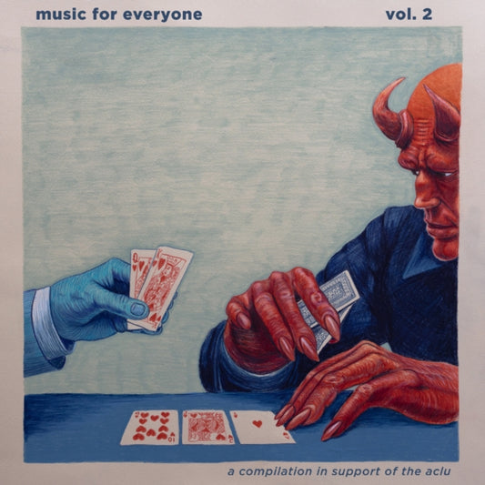 Music For Everyone Vol .2 (Oxblood W/ Aqua Blue Swirl Vinyl/2LP)