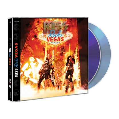 Kiss Rocks Vegas (Blu-Ray/CD) & Hotter Than Hell & Dressed To Kill & Alive & Ace Frehley & Music From Elder & Lick It Up