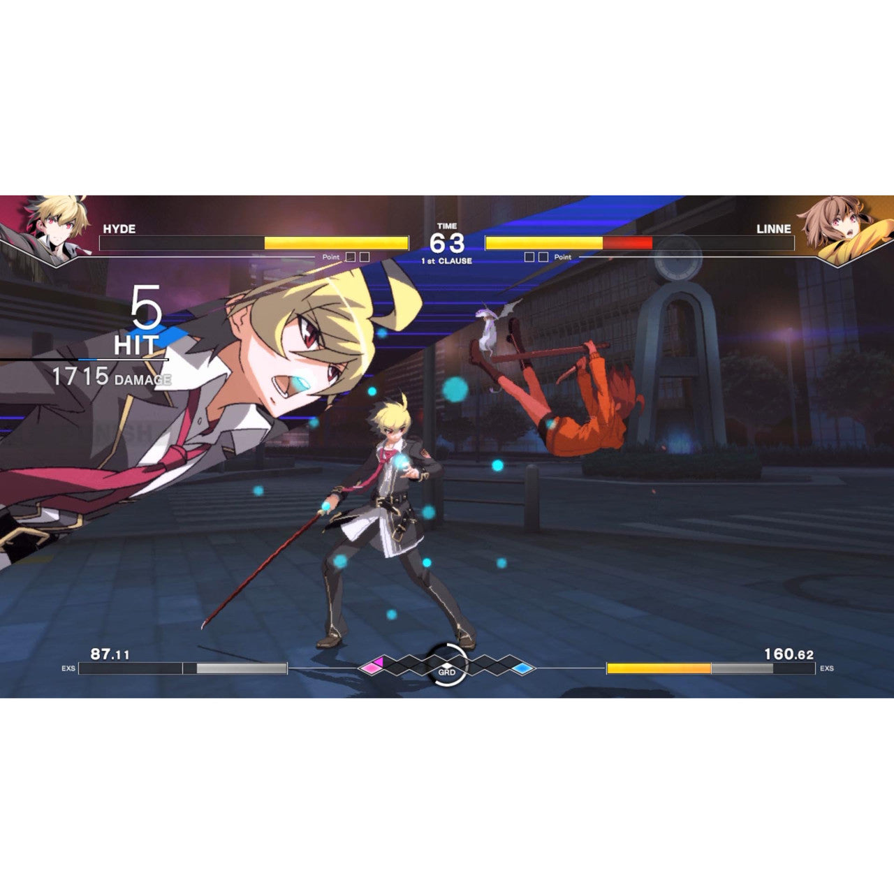 This is brand new.Developed by French-Bread, with Arc System Works serves as the main publisher, the "UNDER NIGHT IN-BIRTH II SYS:CELES" is a new title of the franchise that is known for its fast-paced 2D fighting gameplay, unique characters, and a richly detailed world and lore.