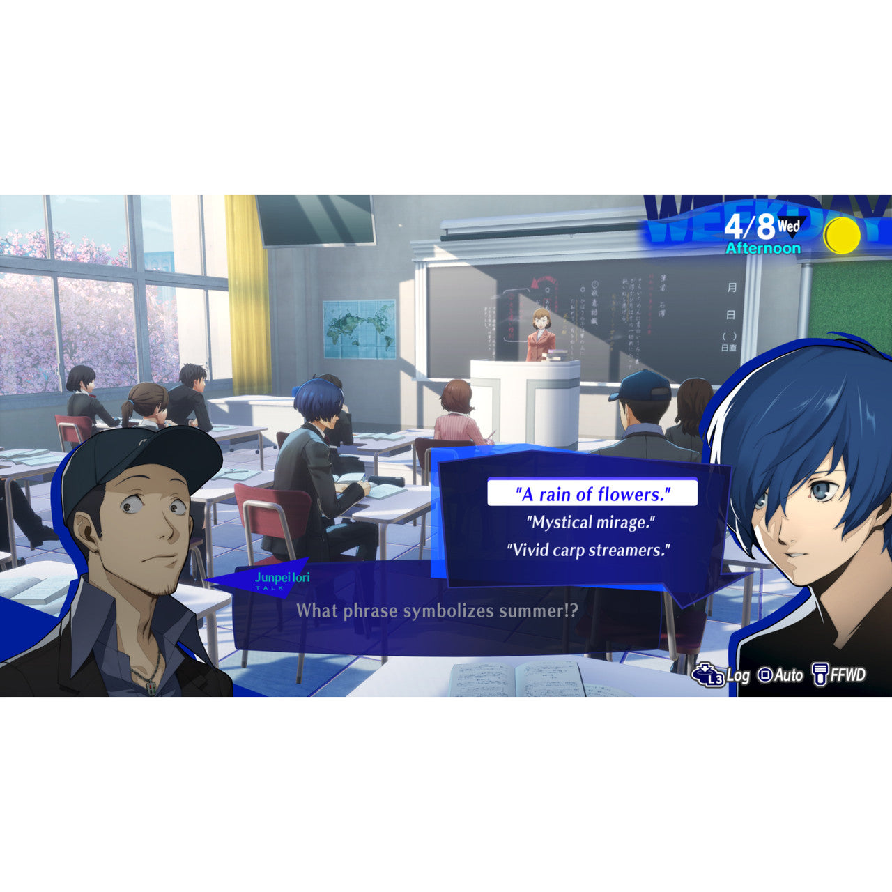 This is brand new.Step into the shoes of a transfer student thrust into an unexpected fate when entering the hour "hidden" between one day and the next. Awaken an incredible power and chase the mysteries of the Dark Hour, fight for your friends, and leave a mark on their memories forever.