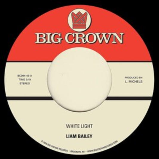 This 7 Inch Vinyl is brand new.Format: 7 Inch VinylThis item's title is: White Light B/W Cold & ClearArtist: Liam BaileyLabel: BIG CROWN RECORDSBarcode: 349223009415Release Date: 9/18/2020