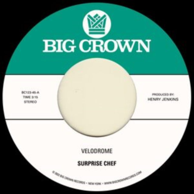 This 7 Inch Vinyl is brand new.Format: 7 Inch VinylThis item's title is: Velodrome B/W Spring's ThemeArtist: Surprise ChefBarcode: 349223012316Release Date: 5/20/2022