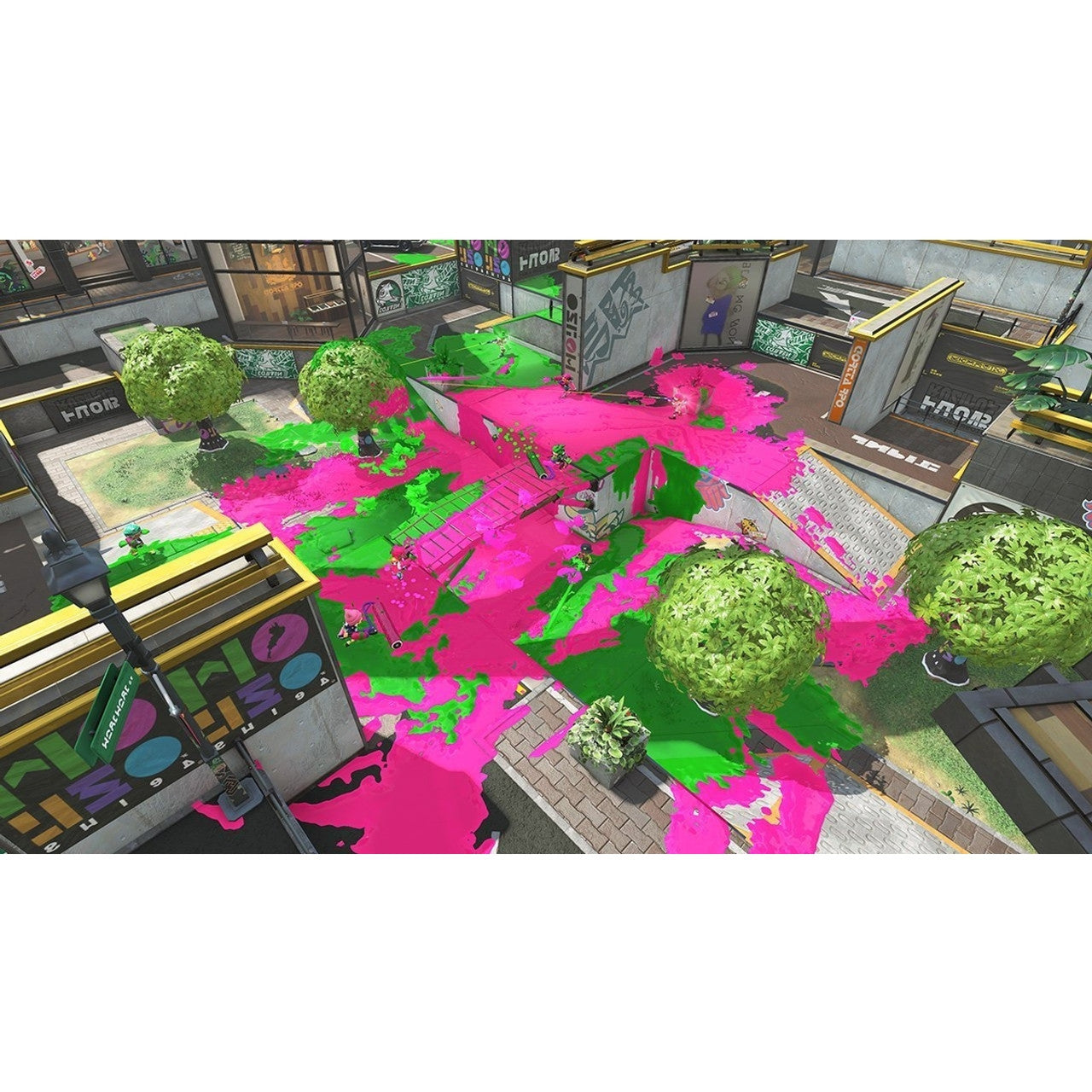 Product Image : This is brand new.<br>The squid kids called Inklings are back to splat more ink and claim more turf in this colorful and chaotic 4-on-4 action shooter. For the first time, take Turf War battles on-the-go with the Nintendo Switch system, and use any of the consoles portable play styles for intense local multiplayer1 action. Even team up for new 4-player co-op fun in Salmon Run!

Two years have passed since the original Splatoon game was released, and two years have also passed in Inkopolis! 