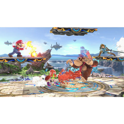 This is brand new.Legendary game worlds and fighters collide in the ultimate showdown—a new entry in the Super Smash Bros. series for the Nintendo Switch™ system! New fighters, like Inkling from the Splatoon™ series and Ridley from the Metroid™ series, make their Super Smash Bros.