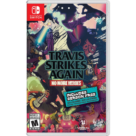 This is brand new.Get into the game—literally! Beam Katana in hand, Travis Strikes Again!

Several years after No More Heroes 2... This time, the setting is a small town in the middle of nowhere in the American South.