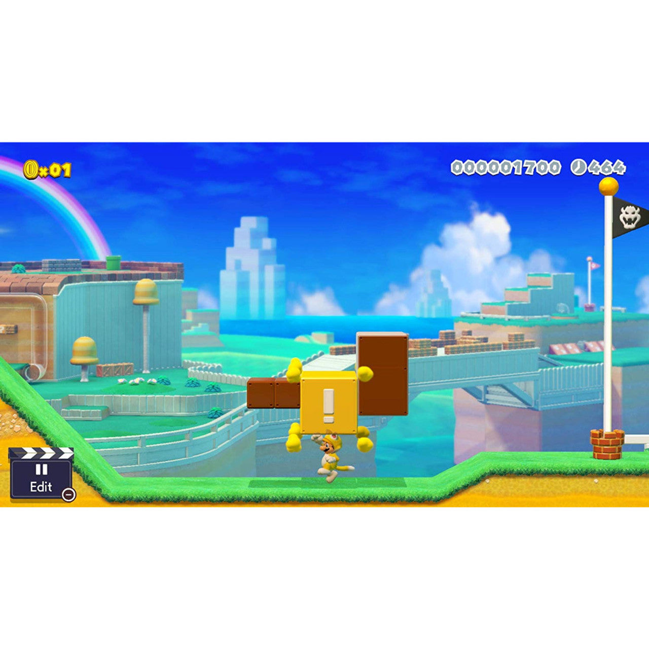 Product Image : This is brand new.<br>Mario fans of the world, unite! Now you can play, create, and share the side-scrolling Super Mario courses of your dreams in the Super Mario Maker 2 game, available exclusively on the Nintendo Switch system! Dive into the single-player Story Mode and play built-in courses to rebuild Princess Peach's castle. Make your own courses, alone or together. And with a Nintendo Switch Online membership, share your courses, access a near-endless supply made by others, enjoy online