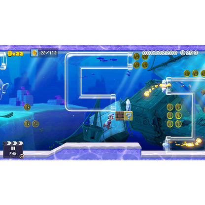 Product Image : This is brand new.<br>Mario fans of the world, unite! Now you can play, create, and share the side-scrolling Super Mario courses of your dreams in the Super Mario Maker 2 game, available exclusively on the Nintendo Switch system! Dive into the single-player Story Mode and play built-in courses to rebuild Princess Peach's castle. Make your own courses, alone or together. And with a Nintendo Switch Online membership, share your courses, access a near-endless supply made by others, enjoy online