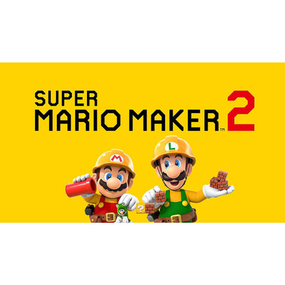 Product Image : This is brand new.<br>Mario fans of the world, unite! Now you can play, create, and share the side-scrolling Super Mario courses of your dreams in the Super Mario Maker 2 game, available exclusively on the Nintendo Switch system! Dive into the single-player Story Mode and play built-in courses to rebuild Princess Peach's castle. Make your own courses, alone or together. And with a Nintendo Switch Online membership, share your courses, access a near-endless supply made by others, enjoy online