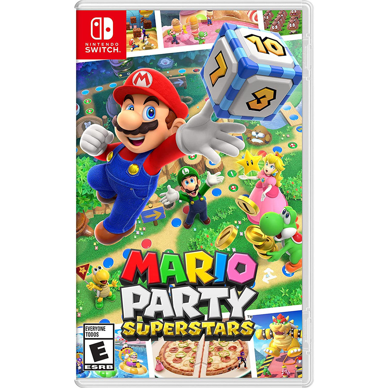 This is brand new.A Superstar collection of classic Nintendo 64 boards

Calling all Superstars! Mario Party is back with 5 classic boards from the Nintendo 64 Mario Party games.