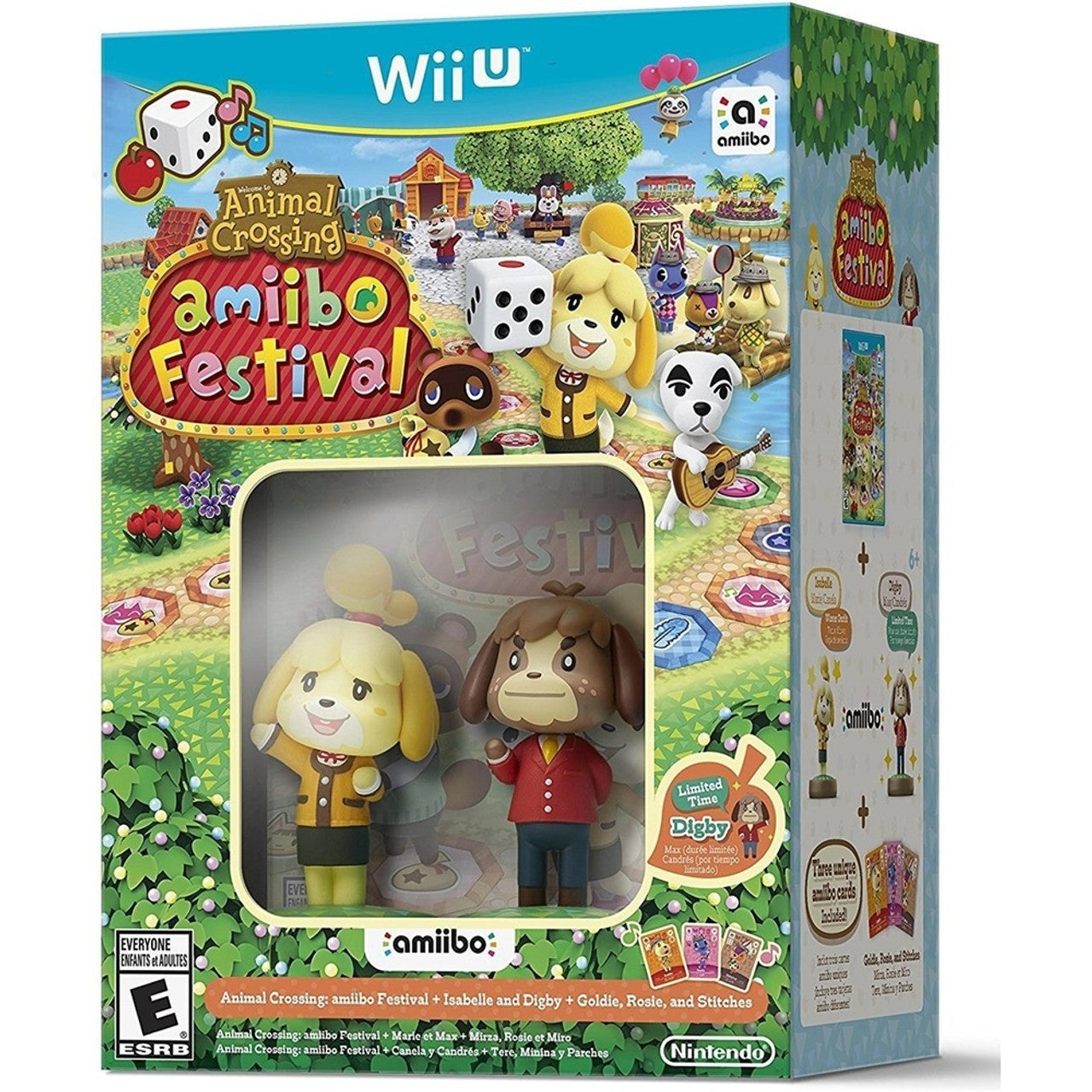 This is brand new.Party with your favorite Animal Crossing characters!

Animal Crossing: amiibo Festival is a brand-new way to play with your favorite Animal Crossing characters. Your amiibo are front-and-center in this party game, and you’ll get to use them with fun content.