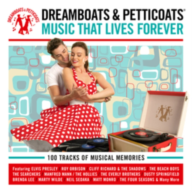 This CD is brand new.Format: CDMusic Style: SurfThis item's title is: Dreamboats & Petticoats: Music That Lives ForeverArtist: Various ArtistsBarcode: 600753911136Release Date: 10/9/2020