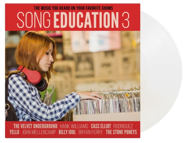 Product Image : This LP Vinyl is brand new.<br>Format: LP Vinyl<br>Music Style: Country<br>This item's title is: Song Education 3 (The Music You Heard On Your Favorite Shows) (Solid White LP Vinyl/180G)<br>Artist: Various Artists<br>Label: VINYL BASE (MUSIC ON VINYL)<br>Barcode: 600753944400<br>Release Date: 4/29/2022