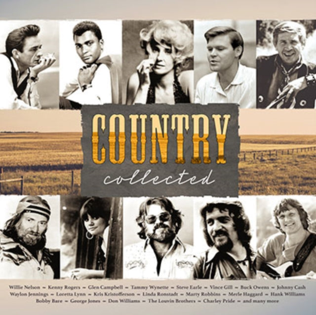 This LP Vinyl is brand new.Format: LP VinylMusic Style: CountryThis item's title is: Country Collected (2LP/180G/Crystal Clear Vinyl)Artist: Various ArtistsLabel: Universal MusicBarcode: 600753987834Release Date: 1/12/2024