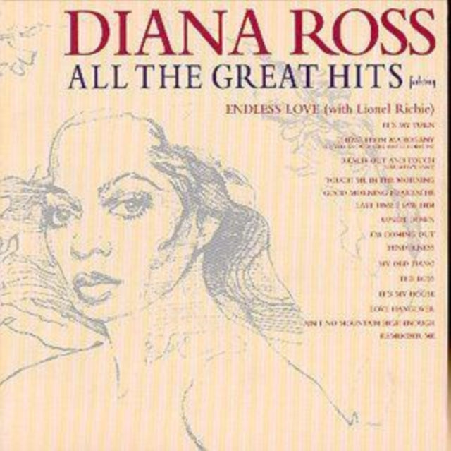 This CD is brand new.Format: CDThis item's title is: All The Great HitsArtist: Diana RossLabel: ISLAND UKBarcode: 601215963823Release Date: 1/22/2001