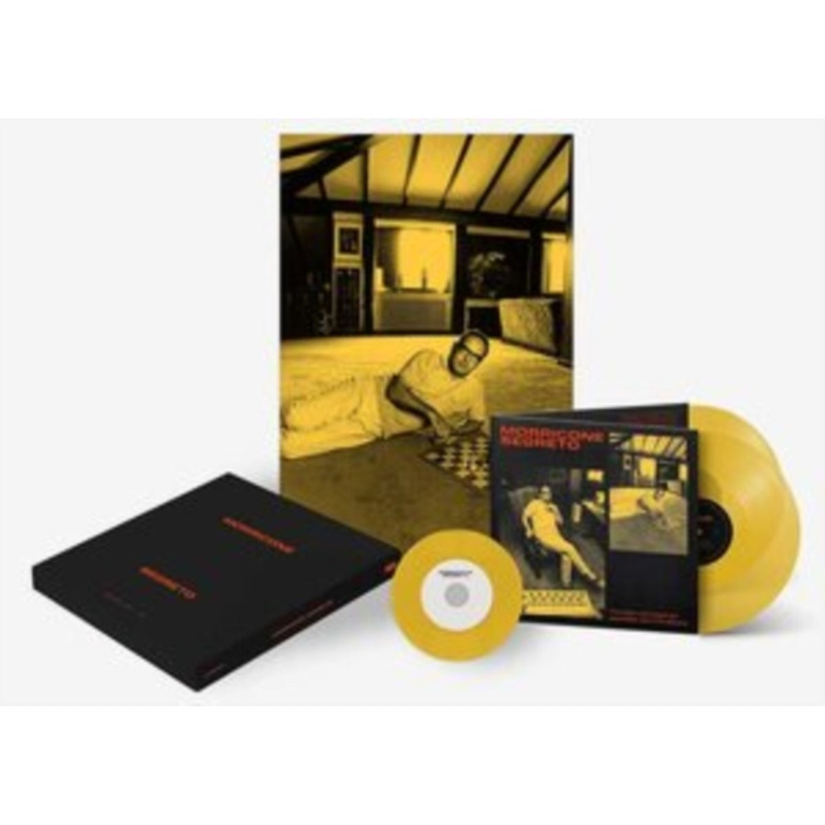 Peur Sur La Ville (Gatefold Sleeve Designed By Eric Adrian Lee) & Morricone Segreto (Yellow Vinyl/2LP/7Inch Single Collector's Edition) & L’Ultimo Treno Della Notte (Yellow LP Vinyl) & Morricone Segreto Songbook (1962-1973) (2LP)