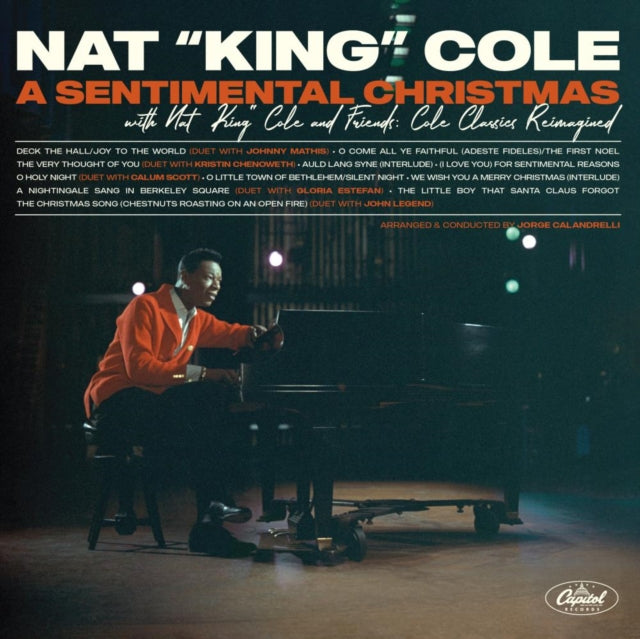 Product Image : This CD is brand new.<br>Format: CD<br>Music Style: Vocal<br>This item's title is: Sentimental Christmas With Nat King Cole & Friends (Cole Classics Reimagined)<br>Artist: Nat King Cole<br>Label: CAPITOL<br>Barcode: 602438169177<br>Release Date: 10/29/2021