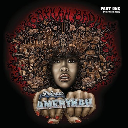 New Amerykah Part Two (Return Of The Ankh) (Violet Vinyl/2LP) & New Amerykah Part One (4Th World War) (Purple Vinyl/2LP) & Baduizm & Mama's Gun