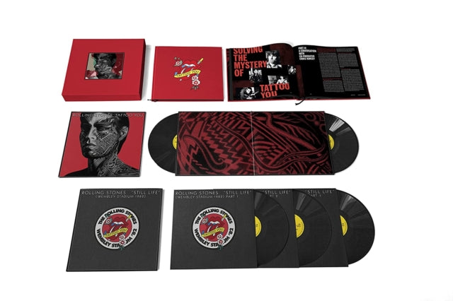 Tattoo You (2021 Remaster/5LP Box Set) & Hackney Diamonds & Live At The Wiltern (3LP) & Voodoo Lounge (30Th Anniversary) (Red/Yellow Vinyl/2LP)