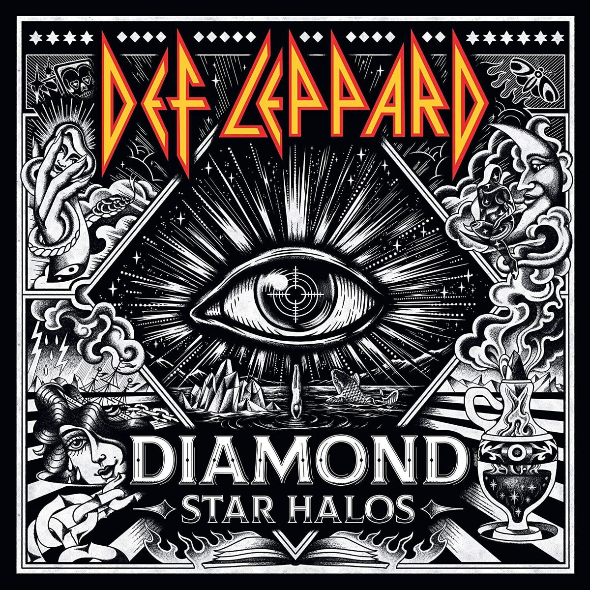 Diamond Star Halos (Clear Vinyl/2LP) & Diamond Star Halos (2LP) & Yeah! (2LP) & Pyromania & Retro Active (2LP)