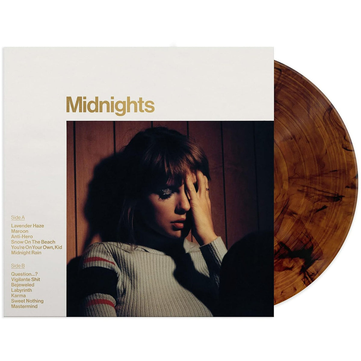 Midnights (X) (Mahogany Color LP Vinyl) & Red