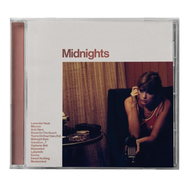 This CD is brand new.Format: CDMusic Style: Synth-popThis item's title is: Midnights (X) (Blood Moon CD)Artist: Taylor SwiftLabel: REPUBLICBarcode: 602445790111Release Date: 10/21/2022