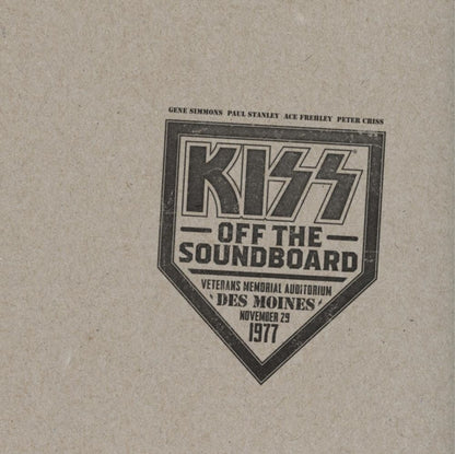 Kiss Off The Soundboard: Tokyo 2001 (3LP) & Kiss Off The Soundboard: Donington 1996 (Live) (3LP) & Kiss Off The Soundboard: Live In Des Moines (2LP) & Lick It Up & Asylum & Creatures Of Night & Love Gun & Crazy Nights