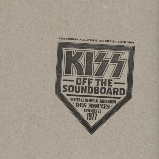 Kiss Off The Soundboard: Live In Des Moines