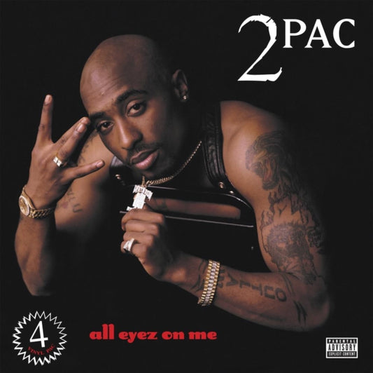 This LP Vinyl is brand new.Format: LP VinylMusic Style: G-FunkThis item's title is: All Eyez On Me (4LP)Artist: 2PacLabel: INTERSCOPEBarcode: 602448276261Release Date: 11/11/2022