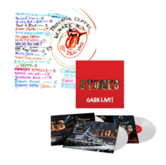 This LP Vinyl is brand new.Format: LP VinylMusic Style: Blues RockThis item's title is: Grrr Live! (White Vinyl/180G/3LP)Artist: Rolling StonesLabel: Rolling Stones RecordsBarcode: 602448442314Release Date: 2/10/2023