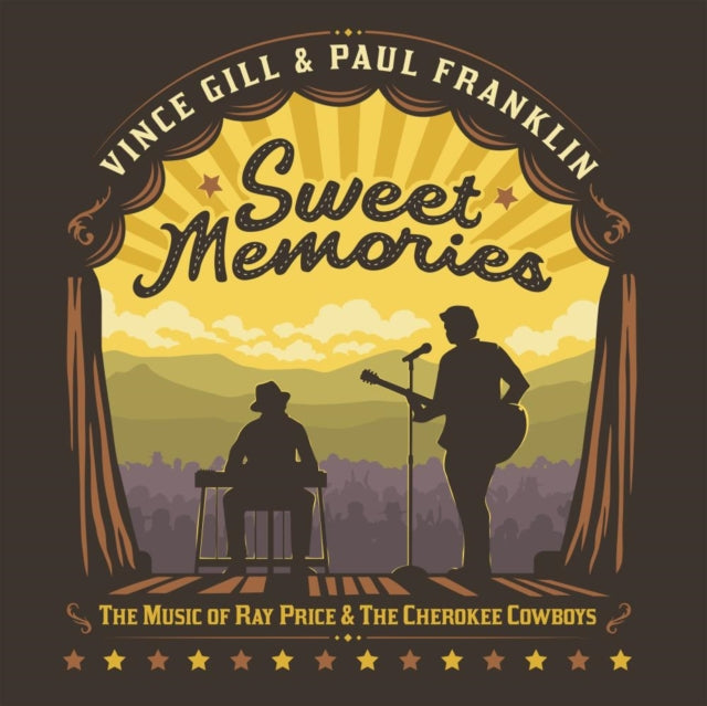 Product Image : This LP Vinyl is brand new.<br>Format: LP Vinyl<br>This item's title is: Sweet Memories: The Music Of Ray Price & The Cherokee Cowboys<br>Artist: Vince & Paul Franklin Gill<br>Label: MCA Nashville<br>Barcode: 602455563224<br>Release Date: 8/4/2023