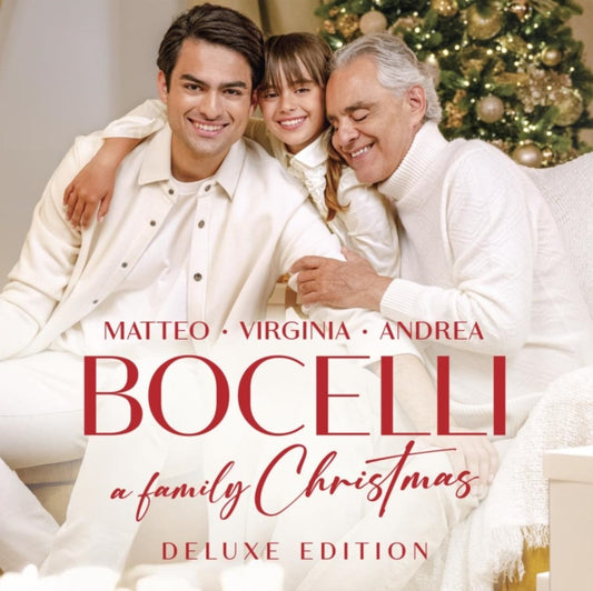 This CD is brand new.Format: CDThis item's title is: Family Christmas (Deluxe Edition)Artist: Andrea; Matteo Bocelli & Virginia Bocelli BocelliBarcode: 602458241631Release Date: 11/10/2023