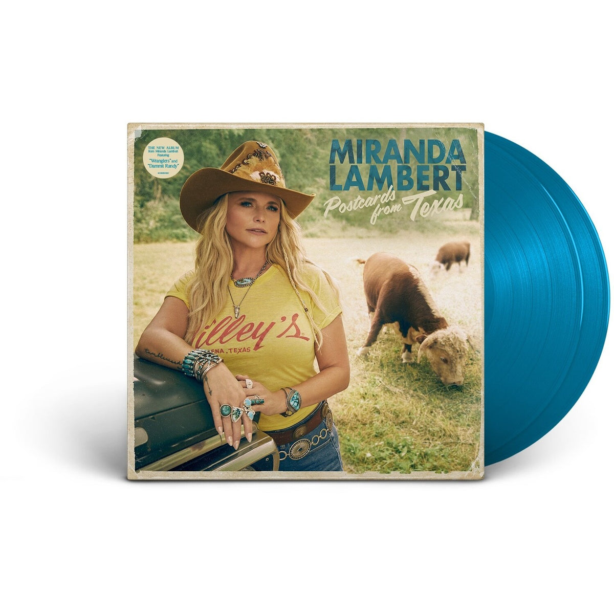 Platinum (2LP) & Postcards From Texas (X) (Sea Blue Vinyl/2LP)