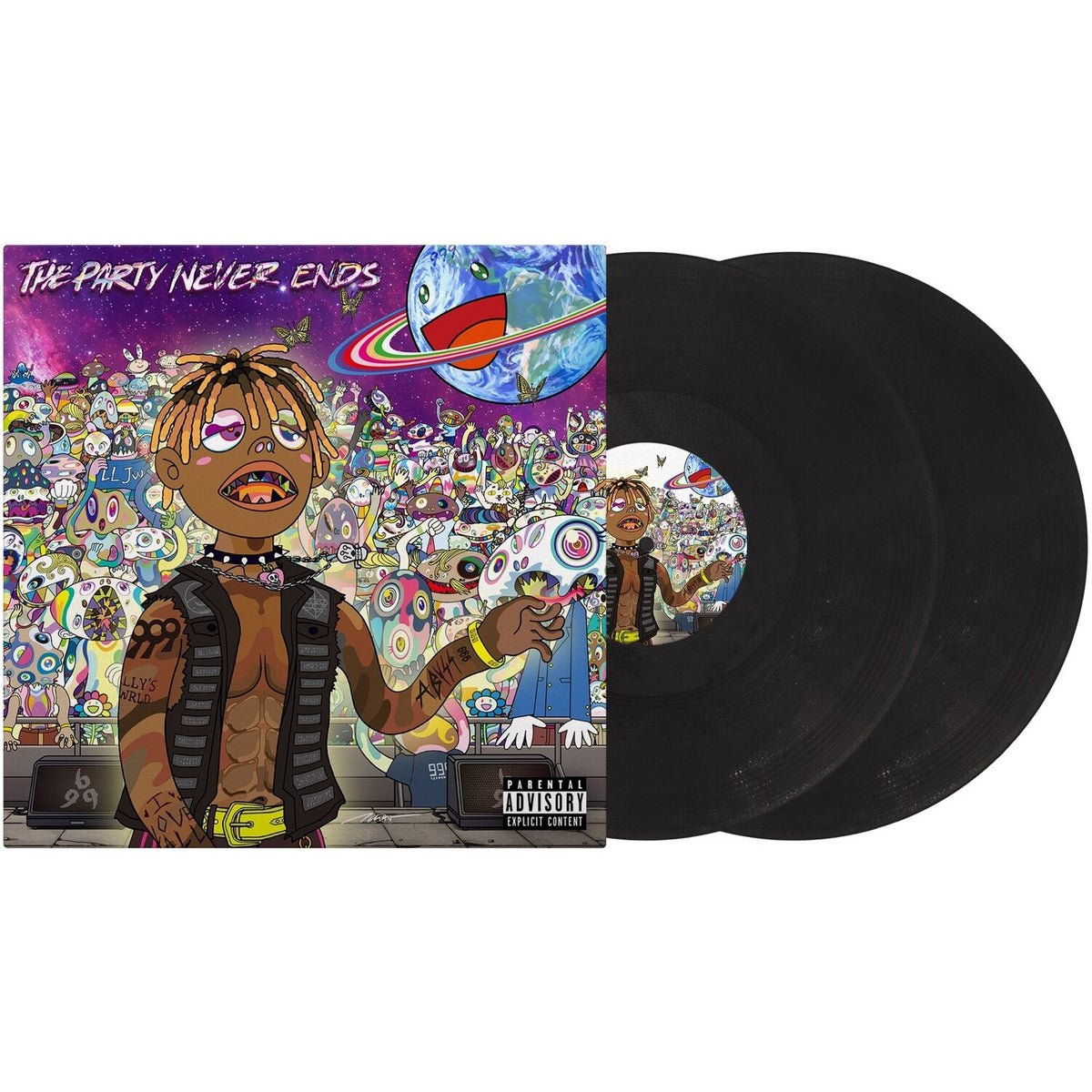 Fighting Demons (2LP) & Party Never Ends (X) (Coal Vinyl/2LP) & Legends Never Die (X) (2LP)