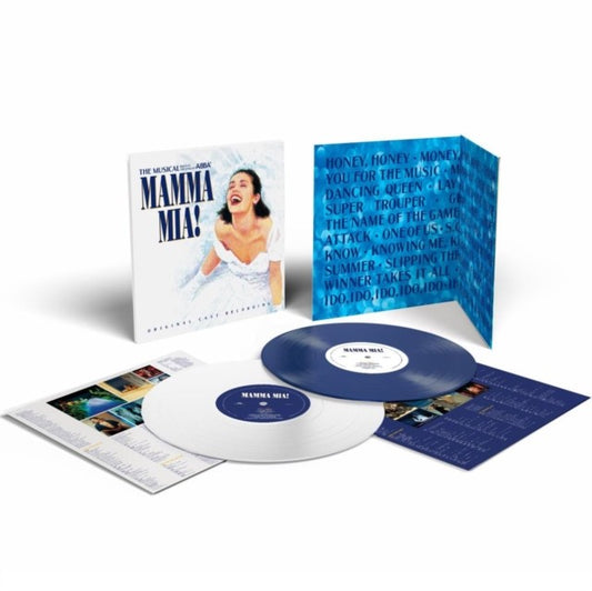 Mamma Mia! The Musical (Original London Cast Recording) (Blue/White Vinyl/2LP)
