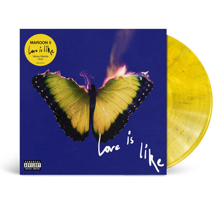 Love Is Like (X) (Yellow Marble LP Vinyl) & V & Maroon 5 - V (Black LP) (Exp)