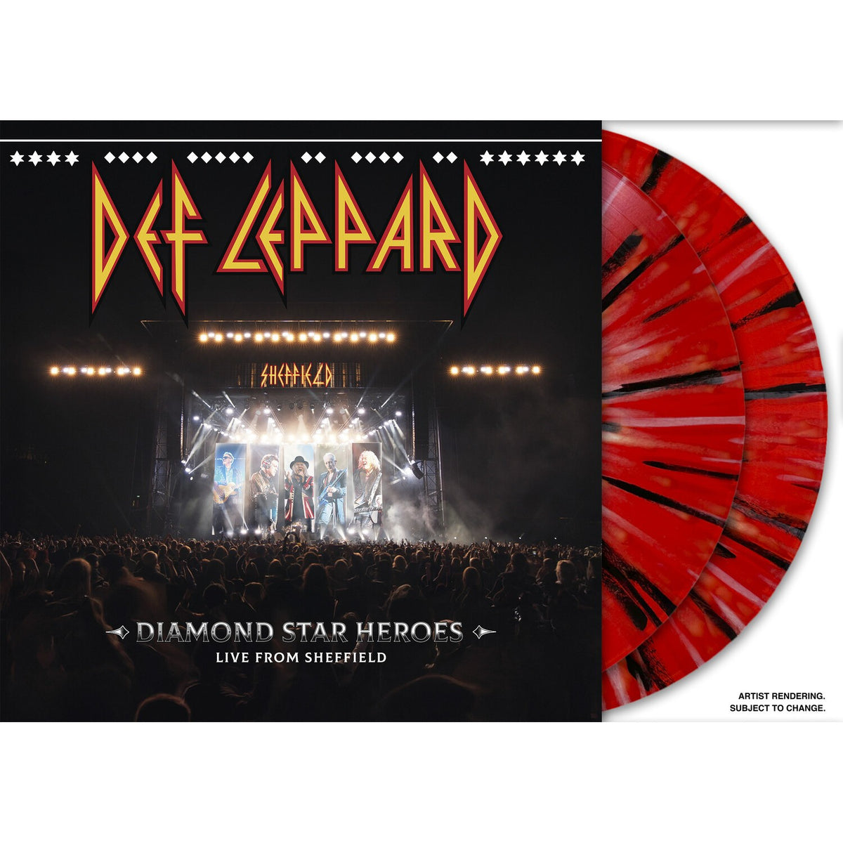 Diamond Star Halos (2LP) & Diamond Star Heroes: Live From Sheffield (Multicolor Splatter Vinyl/2LP) & Euphoria (2LP)