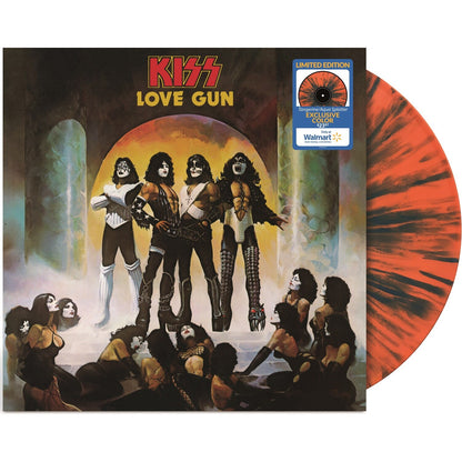Love Gun (Tangerine/Aqua Splatter LP Vinyl) & Gene Simmons