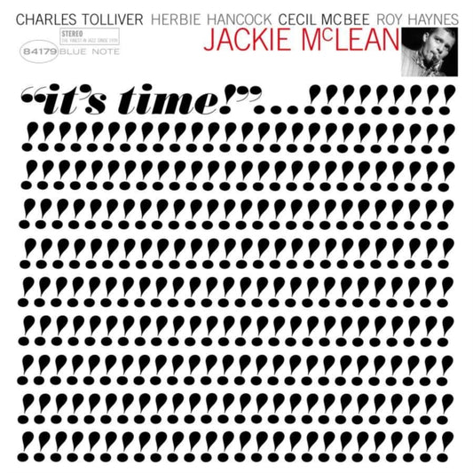 This LP Vinyl is brand new.Format: LP VinylMusic Style: Post BopThis item's title is: It's Time (Blue Note Tone Poet Series)Artist: Jackie McleanBarcode: 602508659270Release Date: 8/28/2020