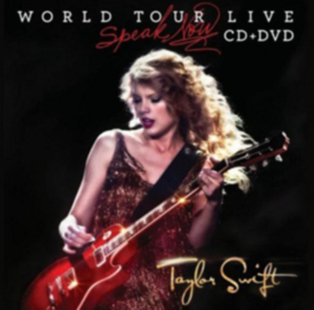 This is a 5 CD SKU bundle.
1.This CD is brand new.Format: CDMusic Style: Country RockThis item's title is: Speak Now World Tour Live (CD/DVD)Artist: Taylor SwiftLabel: Big Machine RecordsBarcode: 602527885223Release Date: 11/28/2011
2.This CD is brand new.