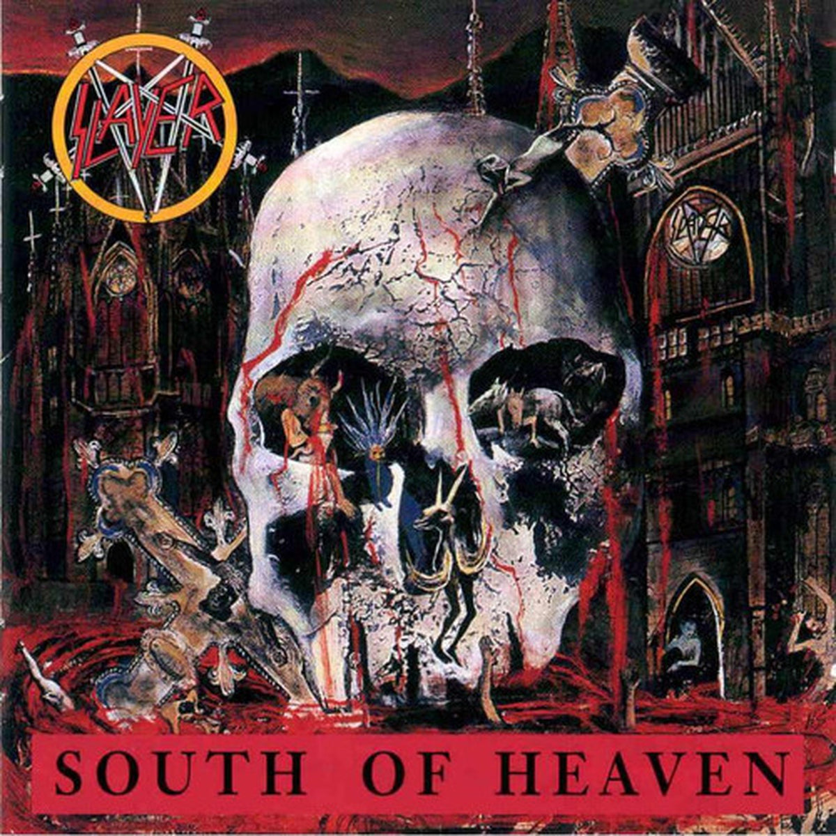 Hell Awaits (180G) & South Of Heaven & Undisputed Attitude