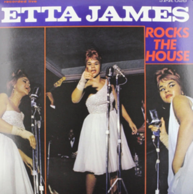 This is a 3 LP Vinyl SKU bundle.
1.This LP Vinyl is brand new.Format: LP VinylMusic Style: Rhythm & BluesThis item's title is: Rocks The House (Colored LP Vinyl)Artist: Etta JamesLabel: JACKPOT RECORDSBarcode: 602537832675Release Date: 8/26/2014
2.This LP Vinyl is brand new.