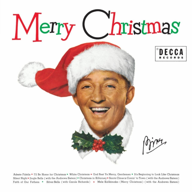 This LP Vinyl is brand new.Format: LP VinylMusic Style: VocalThis item's title is: Merry ChristmasArtist: Bing CrosbyLabel: Geffen RecordsBarcode: 602537952441Release Date: 9/30/2014