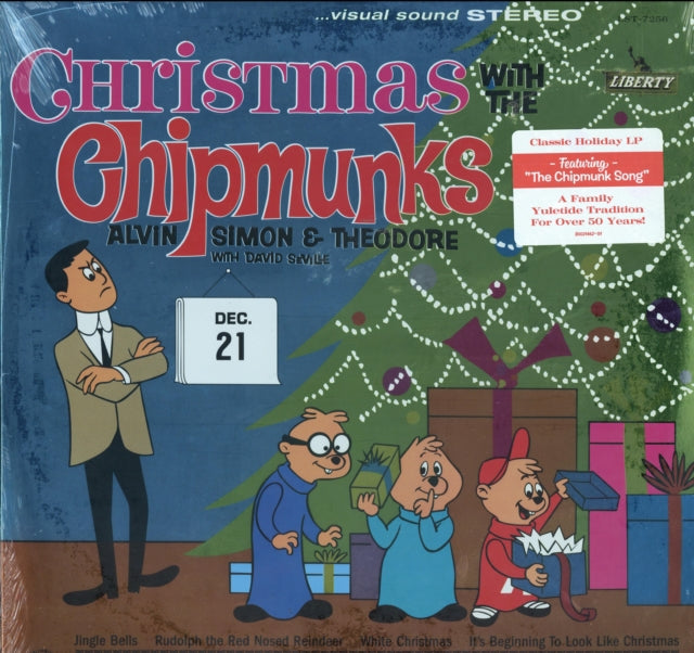 This LP Vinyl is brand new.Format: LP VinylMusic Style: NoveltyThis item's title is: Christmas With The ChipmunksArtist: ChipmunksLabel: Capitol RecordsBarcode: 602537962006Release Date: 9/30/2014