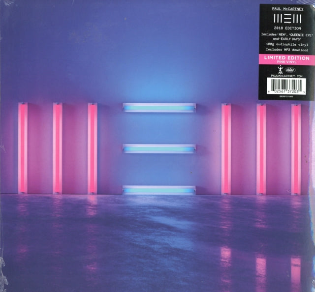 This LP Vinyl is brand new.Format: LP VinylMusic Style: Pop RockThis item's title is: New (Pink LP Vinyl)Artist: Paul MccartneyLabel: CAPITOLBarcode: 602567372035Release Date: 5/18/2018