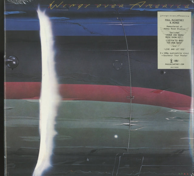 Product Image : This LP Vinyl is brand new.<br>Format: LP Vinyl<br>Music Style: Pop Rock<br>This item's title is: Wings Over America (3LP)<br>Artist: Paul & Wings Mccartney<br>Label: CAPITOL<br>Barcode: 602577288692<br>Release Date: 7/12/2019