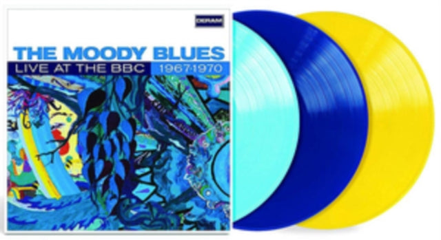 Product Image : This LP Vinyl is brand new.<br>Format: LP Vinyl<br>Music Style: Psychedelic Rock<br>This item's title is: Live At The Bbc 1967-1970 (3LP/Light Blue/Dark Blue/Yellow Vinyl/180G)<br>Artist: Moody Blues<br>Label: HIP-O<br>Barcode: 602577341830<br>Release Date: 4/26/2019